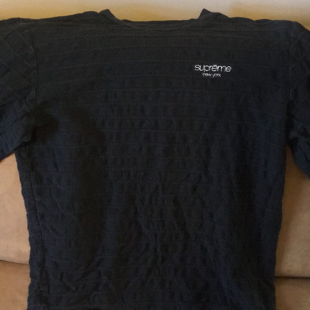 Supreme New York rope stripe long sleeve